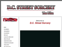 Tablet Screenshot of dcstreetsorcery.com